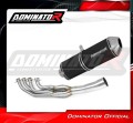 complete exhaust system with muffler DOMINATOR Full System OVR BLACK fits to BMW K1200GT 2003  2005 3