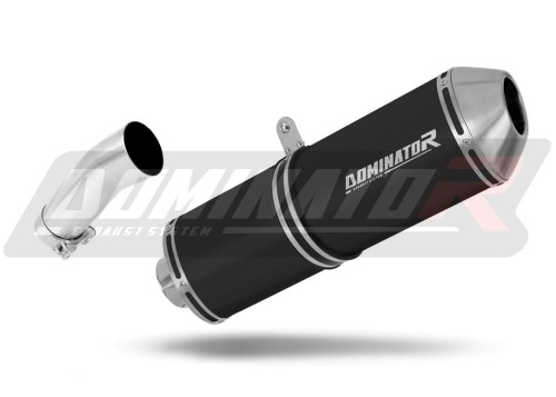 wydech tłumik DOMINATOR OVR CZARNY pasujący do motocykla BMW F800R 2009 - 2019 3