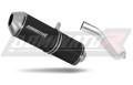 wydech tłumik DOMINATOR OVR CZARNY pasujący do motocykla Aprilia Tuono V4 R APRC 2011 - 2014