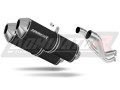 wydech tłumik DOMINATOR OVR CZARNY pasujący do motocykla Aprilia Pegaso 650 Factory 2007 - 2010