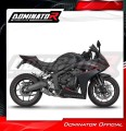 complete exhaust system with muffler DOMINATOR Full System GP fits to Honda CBR 650 R / EClutch 2024  2025 2