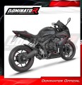 complete exhaust system with muffler DOMINATOR Full System HP8 BLACK fits to Honda CB 650 R / EClutch 2024  2025