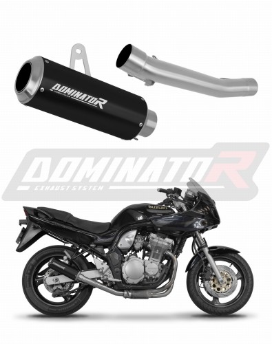 exhaust muffler DOMINATOR GP BLACK fits to Suzuki GSF BANDIT 1200 1996  2000