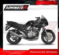 wydech tłumik DOMINATOR Homologowany Tytanowy HP6 pasujący do motocykla Suzuki GSF BANDIT 1200 1996 - 2000 6