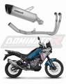 kompletny układ wydechowy z tłumikiem DOMINATOR Full System Tytanowy HP6 pasujący do motocykla CF MOTO 450 MT 2024