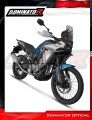 kompletny układ wydechowy z tłumikiem DOMINATOR Full System Tytanowy HP6 pasujący do motocykla CF MOTO 450 MT 2024  6