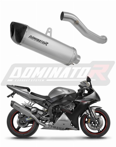 wydech tłumik DOMINATOR Tytanowy HP6 pasujący do motocykla Yamaha YZF R1 1000 RN09 2002 - 2003