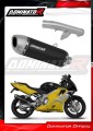 wydech tłumik DOMINATOR S6 CZARNY pasujący do motocykla Honda CBR 600 F4 1999 - 2000 2