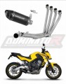 kompletny układ wydechowy z tłumikiem DOMINATOR Full System HP8 CZARNY pasujący do motocykla Honda CBR 650 F 2014 - 2018