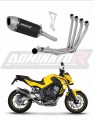 kompletny układ wydechowy z tłumikiem DOMINATOR Full System S6 CZARNY pasujący do motocykla Honda CBR 650 F 2014 - 2018