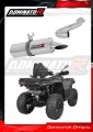 exhaust muffler DOMINATOR ROUND fits to CF MOTO C Force 850 Touring 2024