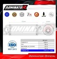 exhaust muffler DOMINATOR ROUND fits to CF MOTO 520L 2024