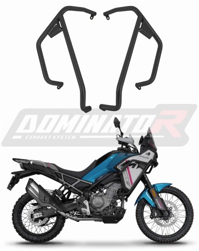 DOMINATOR Stainless Steel Crash Bars BLACK fits to CF MOTO 450 MT 2025  2026