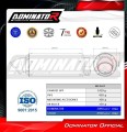 exhaust muffler DOMINATOR GPF BLACK fits to Yamaha Tenere 700 2025  2026 6
