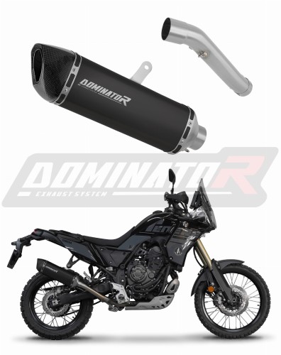 wydech tłumik DOMINATOR HP6 CZARNY pasujący do motocykla Yamaha Tenere 700 2025 - 2026