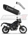 wydech tłumik DOMINATOR HP6 CZARNY pasujący do motocykla Yamaha Tenere 700 2019 - 2020