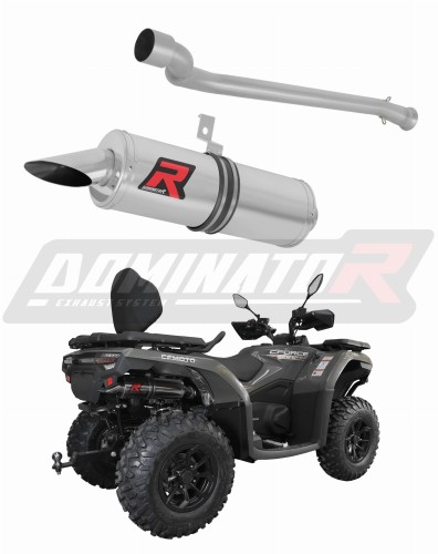 wydech tłumik DOMINATOR Okrągły pasujący do motocykla CF MOTO 520L 2024  2