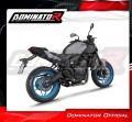 kompletny układ wydechowy z tłumikiem DOMINATOR Full System HP8 CZARNY pasujący do motocykla Yamaha MT 07 2025  4