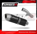 exhaust muffler DOMINATOR S6 BLACK fits to Honda CBF 600 2004  2007 2
