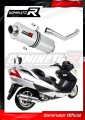 exhaust muffler DOMINATOR OV fits to Suzuki BURGMAN 400 2003  2006