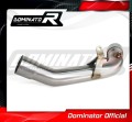 decat mid muffler DOMINATOR Mid Pipe fits to GSX 1300 BKING 2007  2012