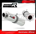 wydech tłumik DOMINATOR Okrągły pasujący do motocykla Kawasaki ZX6R 1995 - 1997