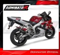 exhaust muffler DOMINATOR GP BLACK fits to Yamaha YZF R1 1000 RN01 1998  1999 4