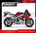 exhaust muffler DOMINATOR S6 Shorty BLACK fits to Yamaha YZF R1 1000 RN01 1998  1999 5