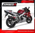 wydech tłumik DOMINATOR Homologowany HP6 CZARNY pasujący do motocykla Yamaha YZF R1 1000 RN04 2000 - 2001 4
