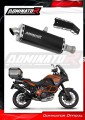 exhaust muffler DOMINATOR P7 BLACK fits to KTM 1290 SUPER Adventure S / R 2015  2020 2