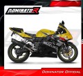wydech tłumik DOMINATOR HP6 CZARNY pasujący do motocykla Suzuki GSXR 1000 K1 - K4 2001 - 2004 5