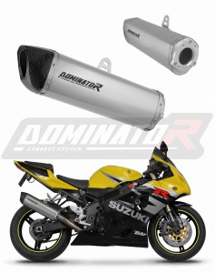 Suzuki GSXR 1000 K1 - K4 2001 - 2004 Exhaust Silencer Muffler Titanium HP6 + dB killer