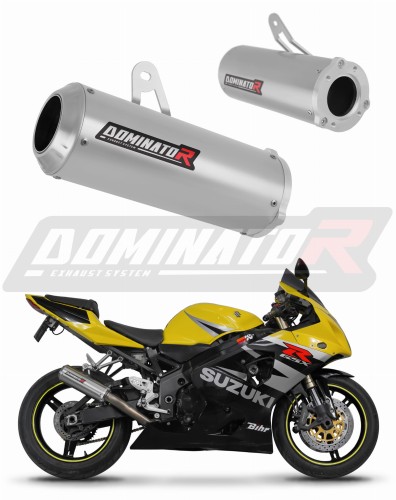wydech tłumik DOMINATOR GP pasujący do motocykla Suzuki GSXR 1000 K1 - K4 2001 - 2004 6