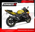 wydech tłumik DOMINATOR HP6 CZARNY pasujący do motocykla Suzuki GSXR 600 K1-K5 2001 - 2005 4