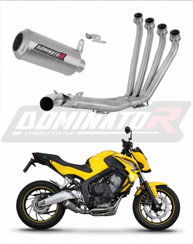 kompletny układ wydechowy z tłumikiem DOMINATOR Full System GP pasujący do motocykla Honda CBR 650 F 2014 - 2018 7