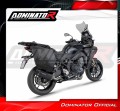 complete exhaust system with muffler DOMINATOR Full System HP6 BLACK fits to Yamaha Tracer 9 / GT 2025  2026 5