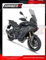 complete exhaust system with muffler DOMINATOR Full System HP6 BLACK EX fits to Yamaha Tracer 9 / GT 2025  2026 6