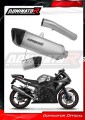 exhaust muffler DOMINATOR homologated road legal titanium HP6 fits to Yamaha YZF R6 2003  2005 5