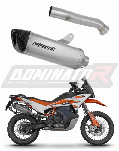 exhaust muffler DOMINATOR titanium HP6 fits to KTM 890 Adventure / R 2021  2025