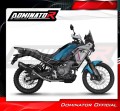 complete exhaust system with muffler DOMINATOR Full System HP6 BLACK fits to CF MOTO 450 MT 2024  2026 2