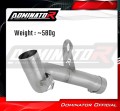 decat mid muffler DOMINATOR Mid Pipe fits to BMW F900 GS 2024  2026 5
