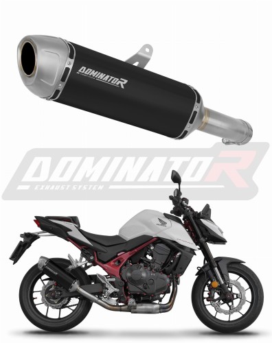 exhaust muffler DOMINATOR S6 BLACK fits to Honda CB 750 Hornet 2024  2025
