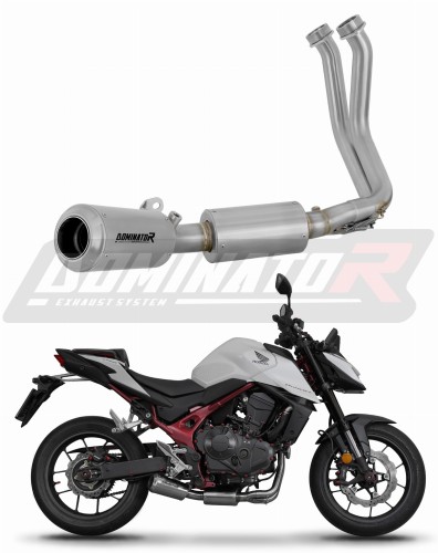 complete exhaust system with muffler DOMINATOR Full System GPS fits to Honda CB 750 Hornet 2024  2025