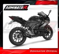complete exhaust system with muffler DOMINATOR Full System HP8 BLACK fits to Yamaha YZF R125 2024  2025 3