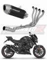 kompletny układ wydechowy z tłumikiem DOMINATOR Full System S6 CZARNY pasujący do motocykla Suzuki GSX-S 750 2017 - 2020