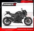 complete exhaust system with muffler DOMINATOR Full System S6 BLACK fits to Suzuki GSXS 750 2017  2020 4