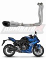 complete exhaust system with muffler DOMINATOR Full System titanium HP8 fits to Suzuki GSX8R / 8S 2023  2025