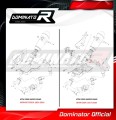 decat tłumik środkowy DOMINATOR Mid Pipe pasujący do motocykla 1290 SUPER DUKE / R 2014 - 2016 3