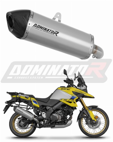 exhaust muffler DOMINATOR titanium HP7 fits to Suzuki VStrom 1050 DE 2023  2025
