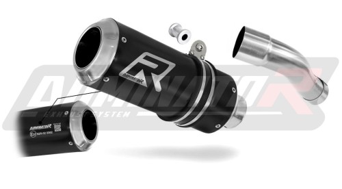 wydech tłumik DOMINATOR Homologowany GP CZARNY pasujący do motocykla Honda CB 600F HORNET PC41 2007 - 2013